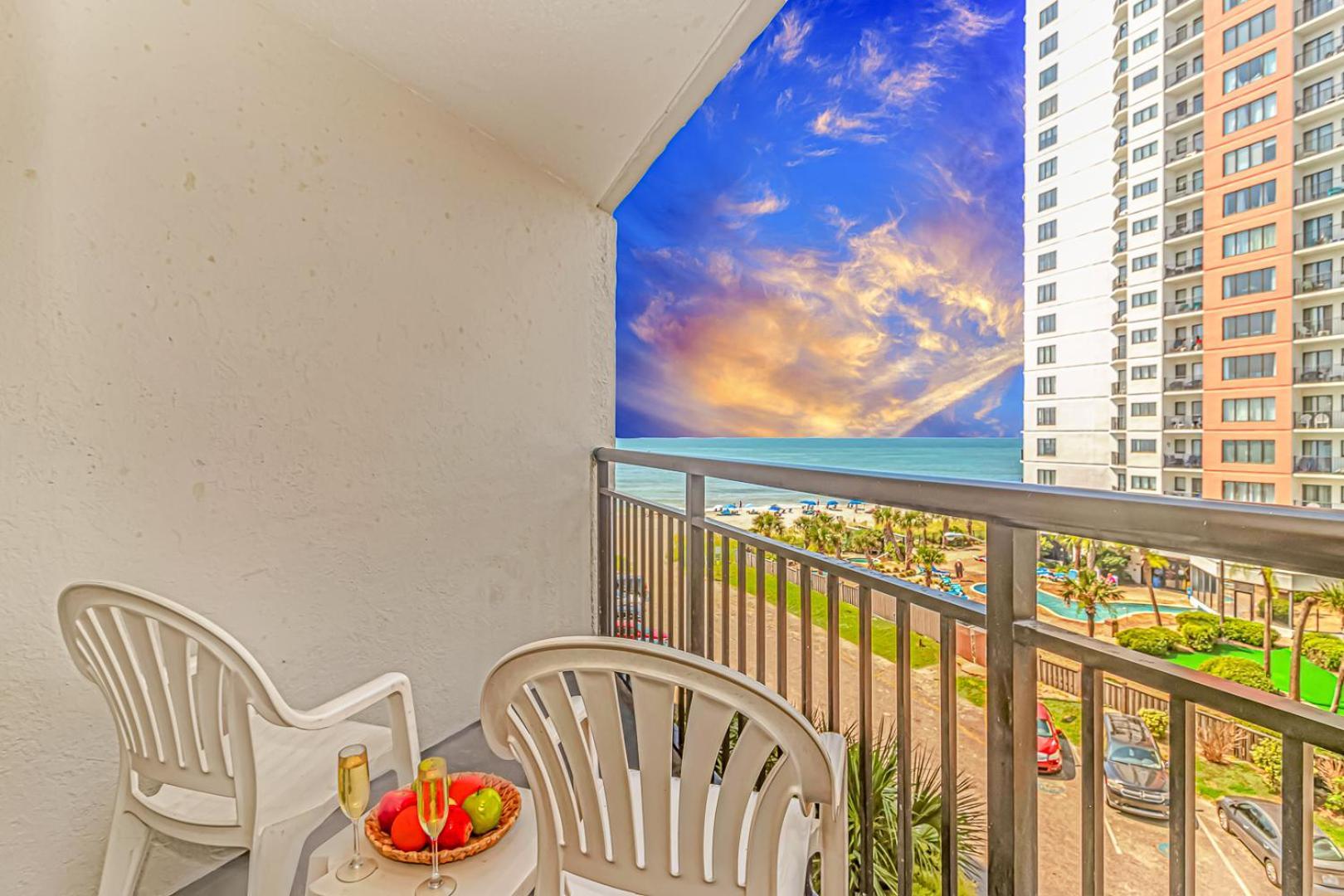 Oceanview 1 Bedroom Suite Landmark Resort 548 Perfect For A Couple Or Party Of 4 Myrtle Beach Extérieur photo